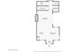 First floor plan showing layout of kitchen, living room, and dining room at 5347 Warrior St, Frederick, CO 80504