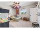 Bedroom featuring a playful aesthetic and a large window with outdoor views at 16231 Thunder Cat Way, Monument, CO 80132