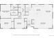Detailed floorplan showcasing the layout of the second floor including bedrooms, kitchen, and living spaces at 1908 Taft Dr, Lakewood, CO 80215