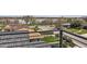 Amazing view of lake from a balcony of home nestled in a quiet, tree-lined street, offering peace and tranquility at 1655 Wolff St, Denver, CO 80204