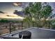Rooftop deck featuring views, modern railing, and ample space for outdoor entertaining at 1655 Wolff St, Denver, CO 80204