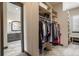 Large walk-in closet with ample shelving and hanging space at 1701 Creedmoor Ct, Castle Rock, CO 80109