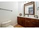 Guest bathroom with vanity and modern fixtures at 9005 Stonecrest Way, Highlands Ranch, CO 80129