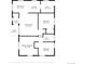 Detailed floor plan showcasing the layout of the home, including room dimensions at 1405 S Utica St, Denver, CO 80219