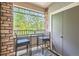 Outdoor balcony with furniture and a view of the surrounding neighborhood at 9300 E Florida Ave # 906, Denver, CO 80247