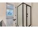 Stylish bathroom with glass-enclosed shower and modern fixtures at 1755 Peak Loop, Broomfield, CO 80023