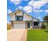 Charming home with a two-car garage, new siding, brick accents, lush lawn and beautiful landscaping at 8133 W Quarto Ave, Littleton, CO 80128