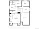 Detailed second floor plan with primary bedroom, bedrooms, office and baths at 8133 W Quarto Ave, Littleton, CO 80128