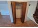 A coat closet is located in the entry foyer at 3136 S Cathay Cir, Aurora, CO 80013