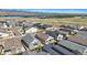 Aerial view showcases the layout of the homes within this beautiful community at 11492 Stonewash St, Littleton, CO 80125