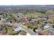 Residential neighborhood with view of property and surrounding area in the distance at 13915 W 73Rd Ave, Arvada, CO 80005