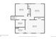 Second floor featuring three bedrooms, two bathrooms, and closet space at 13915 W 73Rd Ave, Arvada, CO 80005