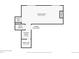 Lower level floor plan featuring Gathering room, laundry room, bathroom, and stairs at 13915 W 73Rd Ave, Arvada, CO 80005