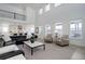 Bright living room with an open floor plan at 6977 Copper Sky Cir, Castle Pines, CO 80108