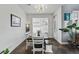 Dining area featuring modern furnishings and an abundance of natural light at 11307 Navajo Cir # A, Westminster, CO 80234