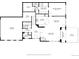 Main floor plan showing garage, living room, kitchen and primary bedroom at 11307 Navajo Cir # A, Westminster, CO 80234