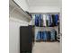 Spacious walk-in closet with built-in shelving, and ample storage at 11307 Navajo Cir # A, Westminster, CO 80234
