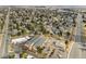 An aerial view of a neighborhood, showcasing nearby shopping and restaurants at 2754 S Kenton Ct, Aurora, CO 80014