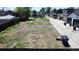 A detailed aerial view of the vacant lot, showing its dimensions and surrounding neighborhood at 1735 W 37Th, Denver, CO 80211