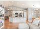 Open-concept kitchen seamlessly connects to the living area, perfect for entertaining at 577 Tristan Pl, Berthoud, CO 80513