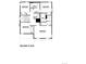 Detailed floor plan of the second floor layout showcasing the bedrooms, bathrooms and laundry room at 1836 Westport Ave, Berthoud, CO 80513