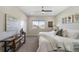 Cozy bedroom with carpet, a window with a view, and neutral decor at 1473 N Locust St, Denver, CO 80220