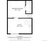 Floor plan providing layout and dimensions of the property's rooms at 21518 E Powers Ln, Centennial, CO 80015