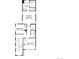 Floorplan of the second story showing bedrooms and bathrooms at 21044 E 63Rd Dr, Aurora, CO 80019