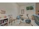 Finished space for a home gym setup with exercise equipment and room to stretch at 30 Eagle Dr, Littleton, CO 80123