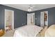 Spacious bedroom featuring carpet flooring and plenty of closet space at 4393 E Andover Ave, Castle Rock, CO 80104