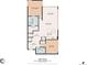 Floor plan featuring 2 bedrooms, 2 bathrooms, kitchen, living and dining area at 891 14Th St # 1408, Denver, CO 80202