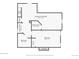 Detailed floor plan exhibiting the layout of the basement, bathroom, utility closet, and bedroom at 1378 Forest St, Denver, CO 80220