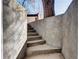 Exterior concrete staircase leading up to the backyard at 1378 Forest St, Denver, CO 80220