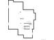 Floor plan of the basement at 13053 Umatilla Ct, Denver, CO 80234