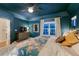 Bedroom featuring moody decor, a large bed, and lots of natural light at 13053 Umatilla Ct, Denver, CO 80234