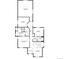 Second floor plan with bedrooms and sitting room at 13053 Umatilla Ct, Denver, CO 80234
