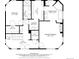 Detailed floor plan showcasing layout of rooms, including bedrooms, bathrooms, and laundry at 8240 W Tennessee Ave, Lakewood, CO 80226