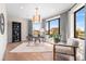 Bright office space with hardwood floors, large windows and custom lighting at 8240 W Tennessee Ave, Lakewood, CO 80226