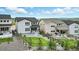 View of backyards and landscaping of the surrounding homes, creating a sense of community and outdoor space at 624 Simmental Loop, Castle Rock, CO 80104