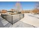 Community grassy area with benches and fenced dog park at 4321 W 118Th Pl, Westminster, CO 80031