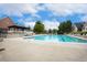 Community swimming pool with lounge chairs at 4321 W 118Th Pl, Westminster, CO 80031