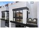 Close-up of modern townhomes with stylish balconies offering great outdoor spaces at 4244 E 8Th Pl, Denver, CO 80220
