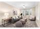 Cozy living room with neutral tones, plush seating, and a bay window for natural light at 23060 Hope Dale Ave, Parker, CO 80138
