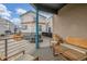 Private balcony provides an outdoor seating area and neighborhood views at 3142 W 20, Denver, CO 80211