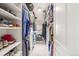 Spacious walk-in closet with ample storage and custom shelving at 3142 W 20, Denver, CO 80211