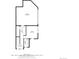 First floor layout featuring a garage, office, foyer, and bathroom at 3142 W 20, Denver, CO 80211
