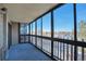 Enclosed balcony offering scenic views and a relaxing outdoor space at 13601 E Marina Dr # 404, Aurora, CO 80014
