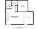 Upstairs floor plan detailing the primary bedroom, walk-in closet, bathroom, and attic space at 2491 S Xanadu Way # A, Aurora, CO 80014