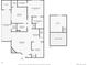 Detailed floor plan showcasing the layout of the home with dimensions of all rooms, closets, and balconies at 9481 E Mansfield Ave # 301, Aurora, CO 80014