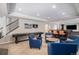 Finished basement with entertainment area and bar, perfect for gatherings at 26989 E Friend Pl, Aurora, CO 80016